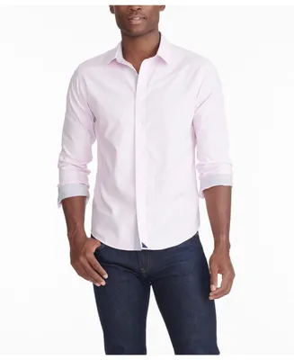UNTUCKit Men's Regular Fit Wrinkle-Free Douro Button Up Shirt