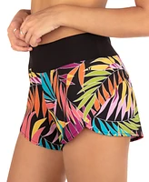 Hurley Juniors' Tropic Dance Pull-On Board Shorts