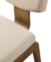 Ink+Ivy 20" 2-Pc. Lemmy Wide Armless Upholstered Dining Chair