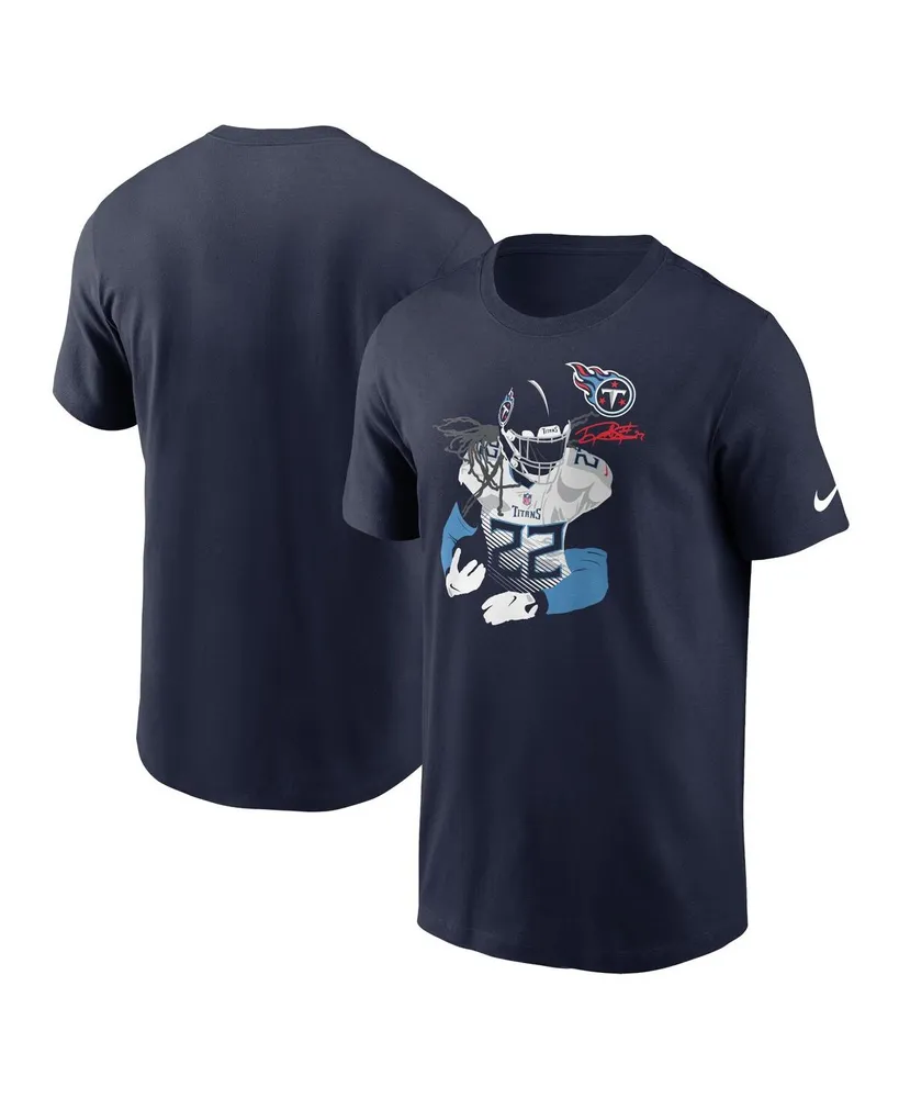 Men's Nike Derrick Henry Navy Tennessee Titans Player Graphic T-shirt