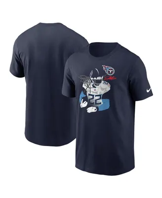 Men's Nike Derrick Henry Navy Tennessee Titans Player Graphic T-shirt