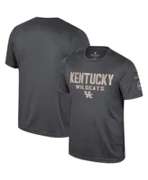 Men's Colosseum Charcoal Kentucky Wildcats Oht Military-Inspired Appreciation T-shirt
