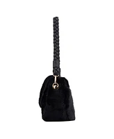 Olivia Miller Women's Faux-Fur Ivone Satchel