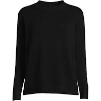 Lands' End Women's Cashmere Easy Fit Crew Neck Sweater