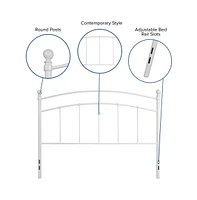 Decorative Queen Metal Headboard