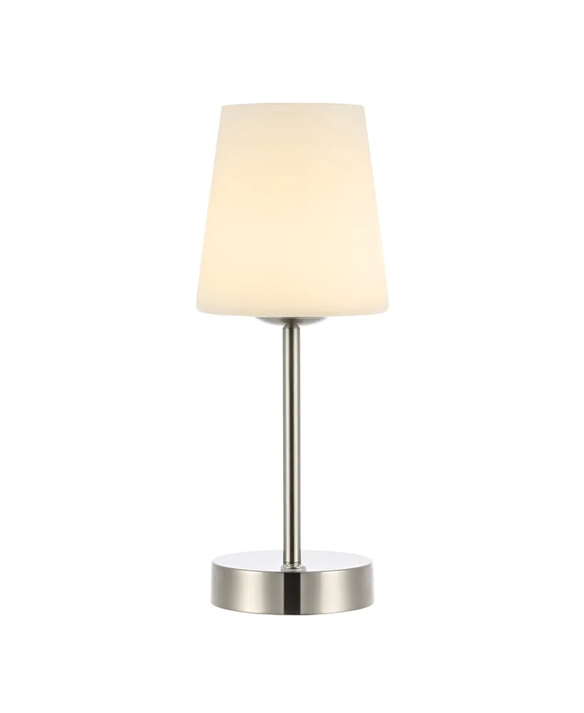 Carson Modern Minimalist Iron Rechargeable Integrated Led Table Lamp