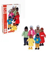 Hape Happy Family African American Dollhouse Set