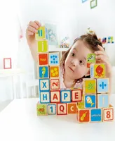 Hape Alphabet Numbers Stacking 26 Blocks