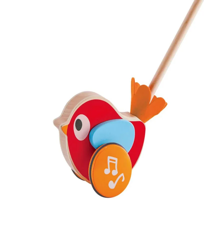 Hape Lilly Musical Push-Along Toddler Toy