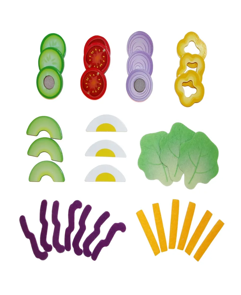 Hape Healthy Salad Kitchen Food Playset