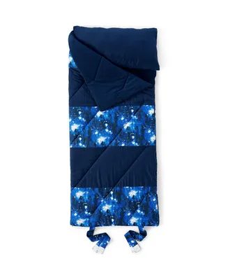 Lands' End Kids Sleeping Bag with Attached Pillow
