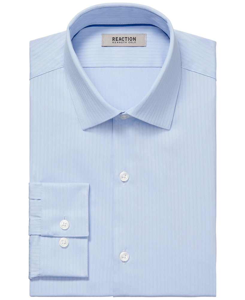 Kenneth Cole Reaction Men's Techni-Cole Slim Fit Flex Stretch Dress Shirt