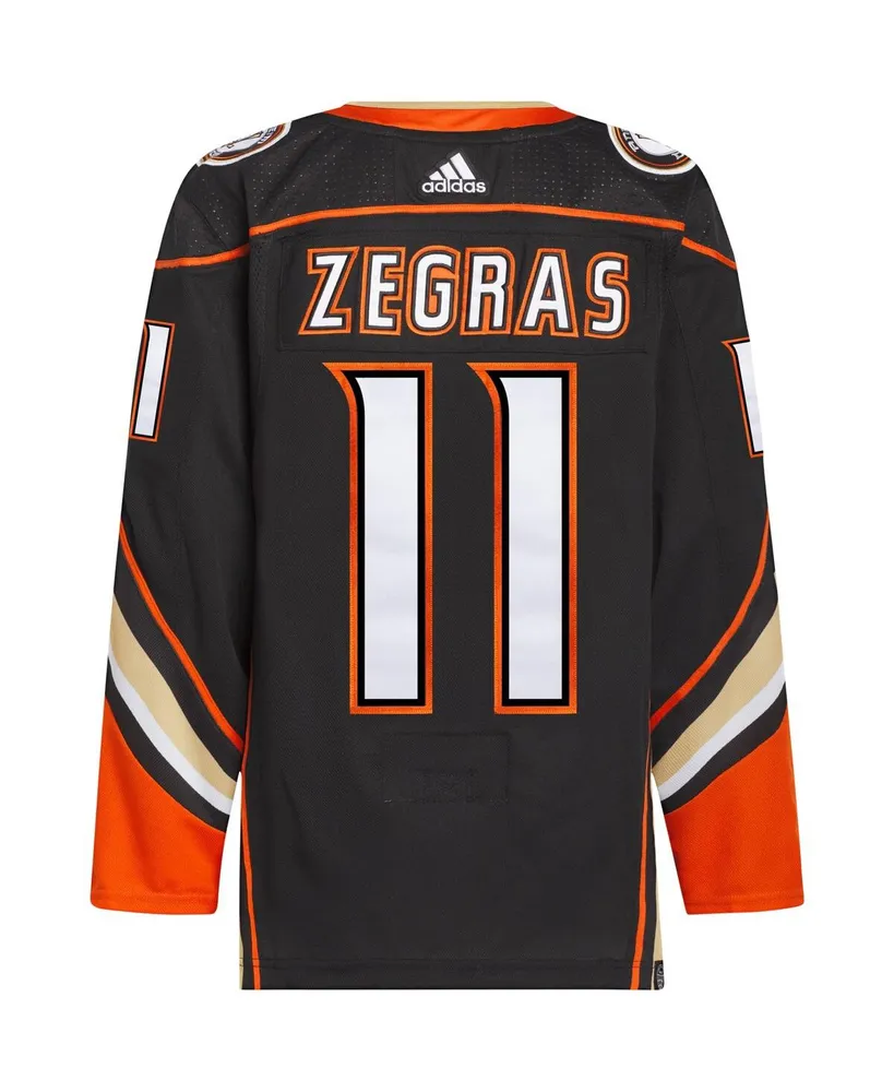 Men's adidas Trevor Zegras Black Anaheim Ducks Home Authentic Pro Player Jersey
