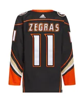 Men's adidas Trevor Zegras Black Anaheim Ducks Home Authentic Pro Player Jersey