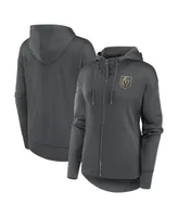 Women's Fanatics Gray Vegas Golden Knights Scuba Full-Zip Hoodie