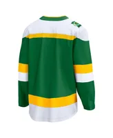 Men's Fanatics Green Minnesota Wild Alternate Premier Breakaway Jersey