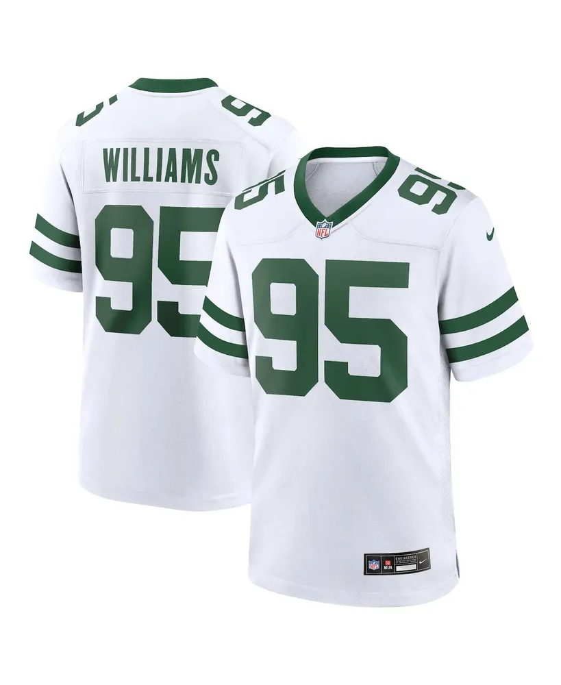 Men's Nike Quinnen Williams White New York Jets Legacy Player Game Jersey