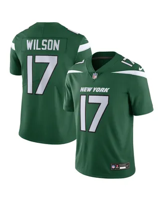 Men's Nike Garrett Wilson Gotham Green New York Jets Vapor Untouchable Limited Jersey