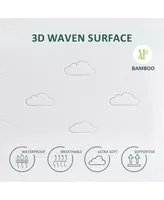 MarCielo 100% Viscose From Bamboo Surface Waterproof Knit Mattress Protector