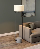 Howland 63" Tall Floor Lamp with Linen Shade