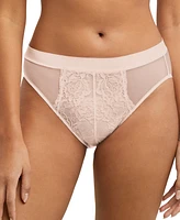 One Smooth U Perfectly Pretty Lace Mesh Hi Cut Dflchc