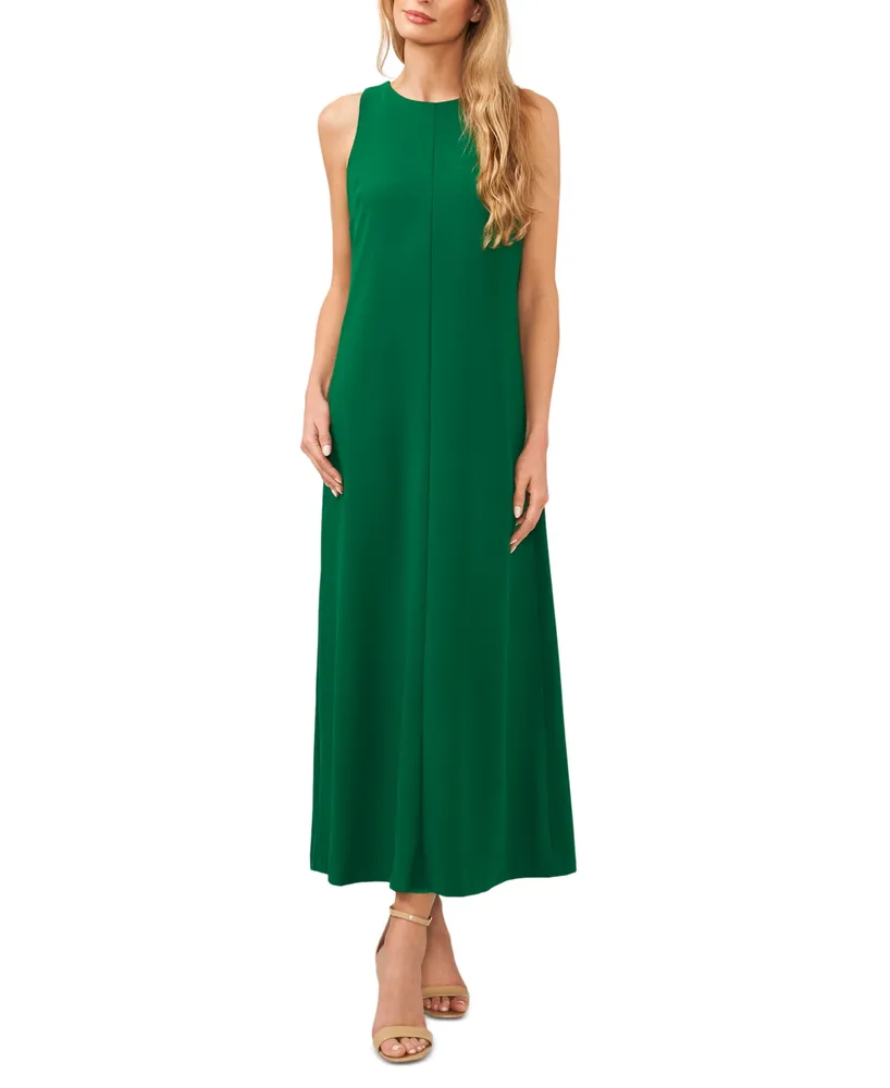 CeCe Women's Sleeveless Bow-Back Maxi Dress