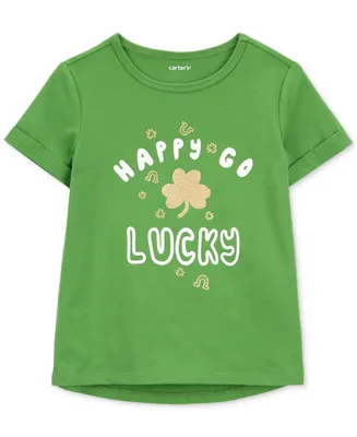 Carter's Toddler Girls Happy Go Lucky Printed T-Shirt