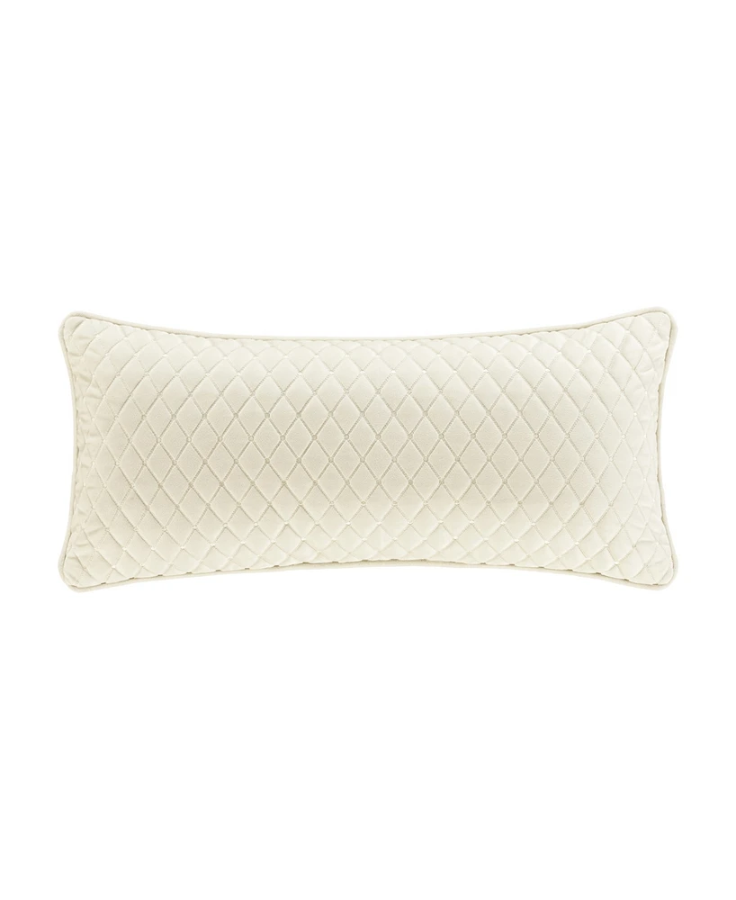 J Queen New York Marissa Quilted Decorative Pillow, 15" x 20"