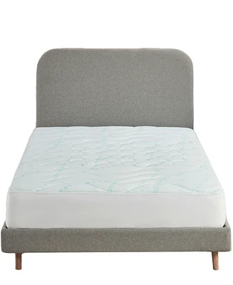 Mattress Pads Twin Xl size, 3-Zone Cooling, Soft, Non-Slip Quilted Mattress Pad Twin Xl Size, Deep Pocket Fits 8