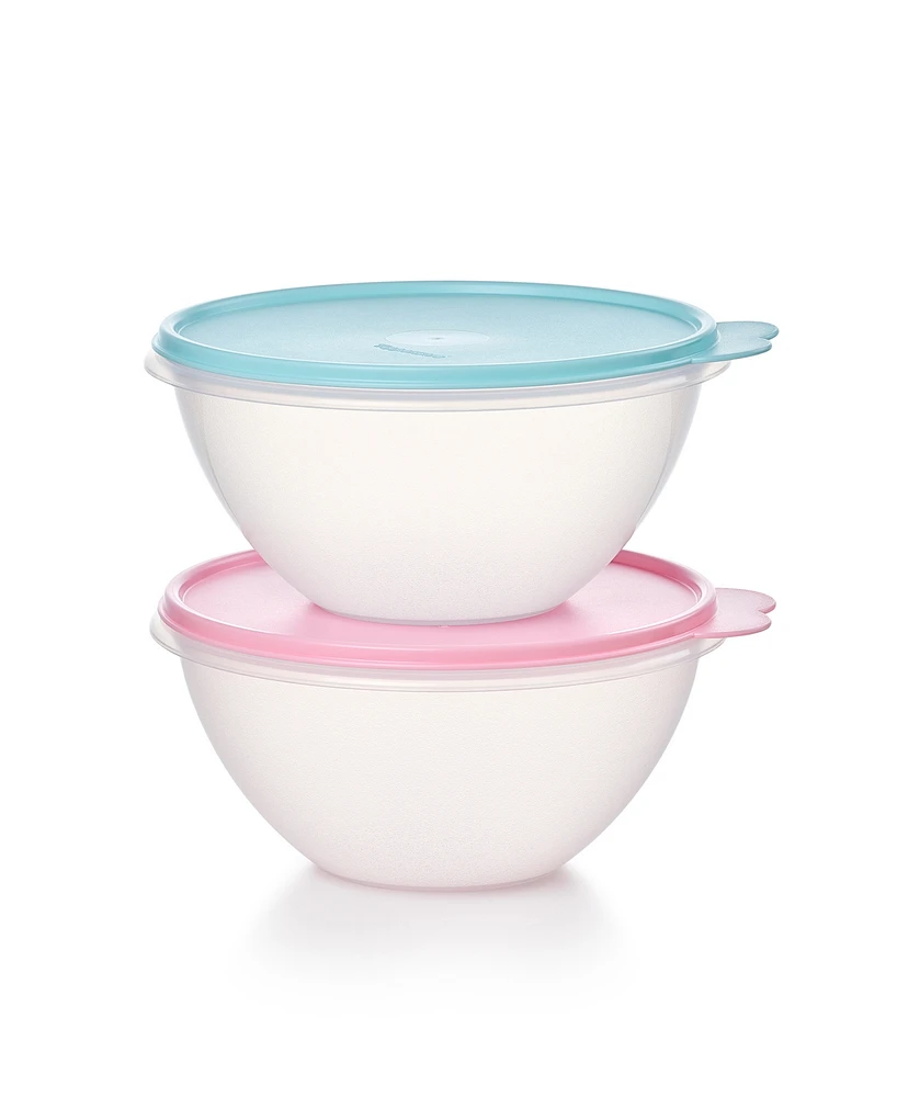 Tupperware Wonderlier 2 Pack Cup Container Set