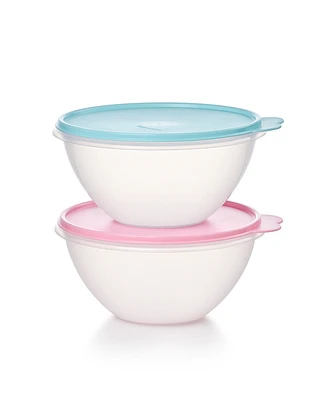 Tupperware Wonderlier 2 Pack Cup Container Set