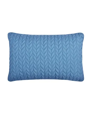 J by Queen Cayman Quilted Decorative Pillow