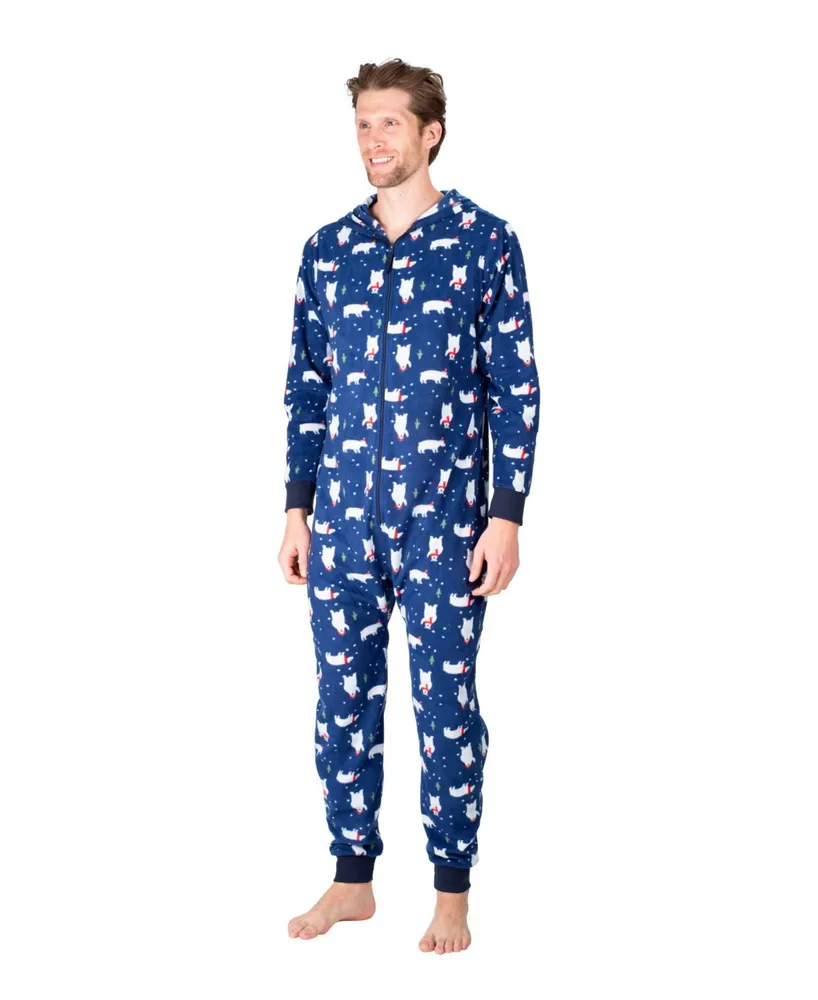 Sleep Hero Men's Novelty Fleece Onesie