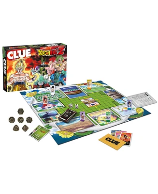 Clue Dragon Ball Z Board Game with Custom Villain Tokens, 65 Pieces