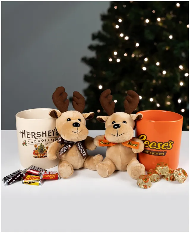 Hershey's and Reese's Mug and Plush Gift Set with Candy