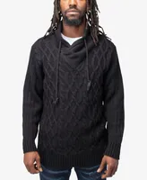 X-Ray Men's Shawl Neck Knit Sweater