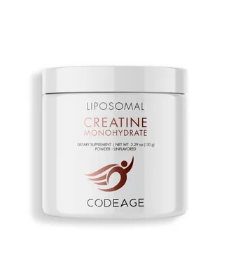 Codeage Liposomal Creatine Monohydrate Powder Supplement, Unflavored, 1-Month Supply, 30 Servings