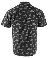 Salt Life Men's Fish N Bones Short-Sleeve Button-Front Shirt