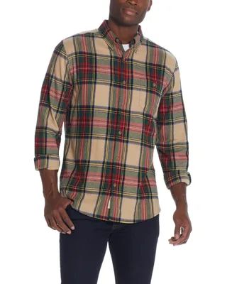 Weatherproof Vintage Men's Antique-Like Flannel Shirt