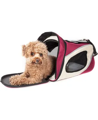 Pet Life Airline Approved Phenom-Air Collapsible Pet Carrier