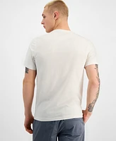 Sun + Stone Men's Cori Short Sleeve Crewneck Varsity Graphic T-Shirt, Created for Macy's