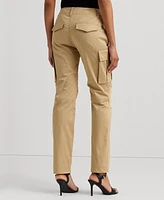 Lauren Ralph Women's Cotton Sateen Cargo Pant