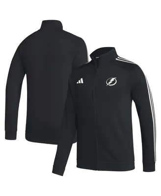 Men's adidas Black Tampa Bay Lightning Raglan Full-Zip Track Jacket