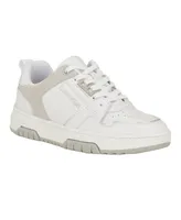 Calvin Klein Women's Stellha Lace-Up Round Toe Casual Sneakers
