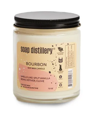 Soap Distillery Bourbon Soy Wax Candle