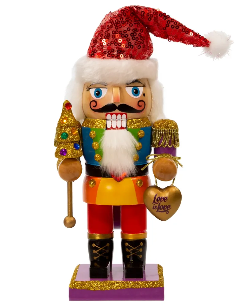 Kurt Adler 10" Pride Nutcracker