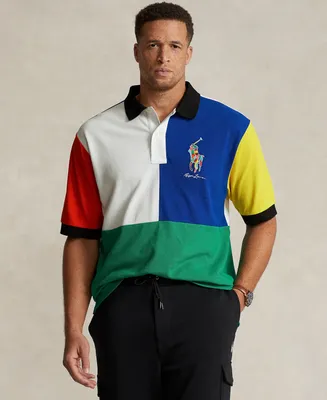 Polo Ralph Lauren Men's Big & Tall Colorblocked Polo Shirt