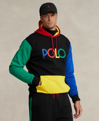 Polo Ralph Lauren Men's Big & Tall Colorblocked Logo Hoodie
