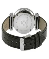 GV2 by Gevril Women's Lombardy Leather Watch 36mm