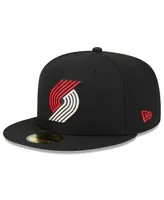 Men's New Era Black Portland Trail Blazers 2023/24 City Edition Alternate 59FIFTY Fitted Hat